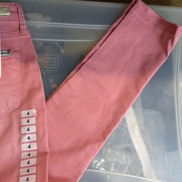 Seven7 mid rise Ankle skinny jeans release hem - Picture 4 of 7